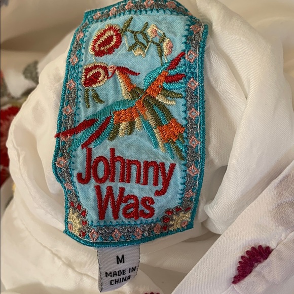 Johnny Was Kitty Reversible Bomber Jacket Size Medium Embroidered Floral - Picture 14 of 16